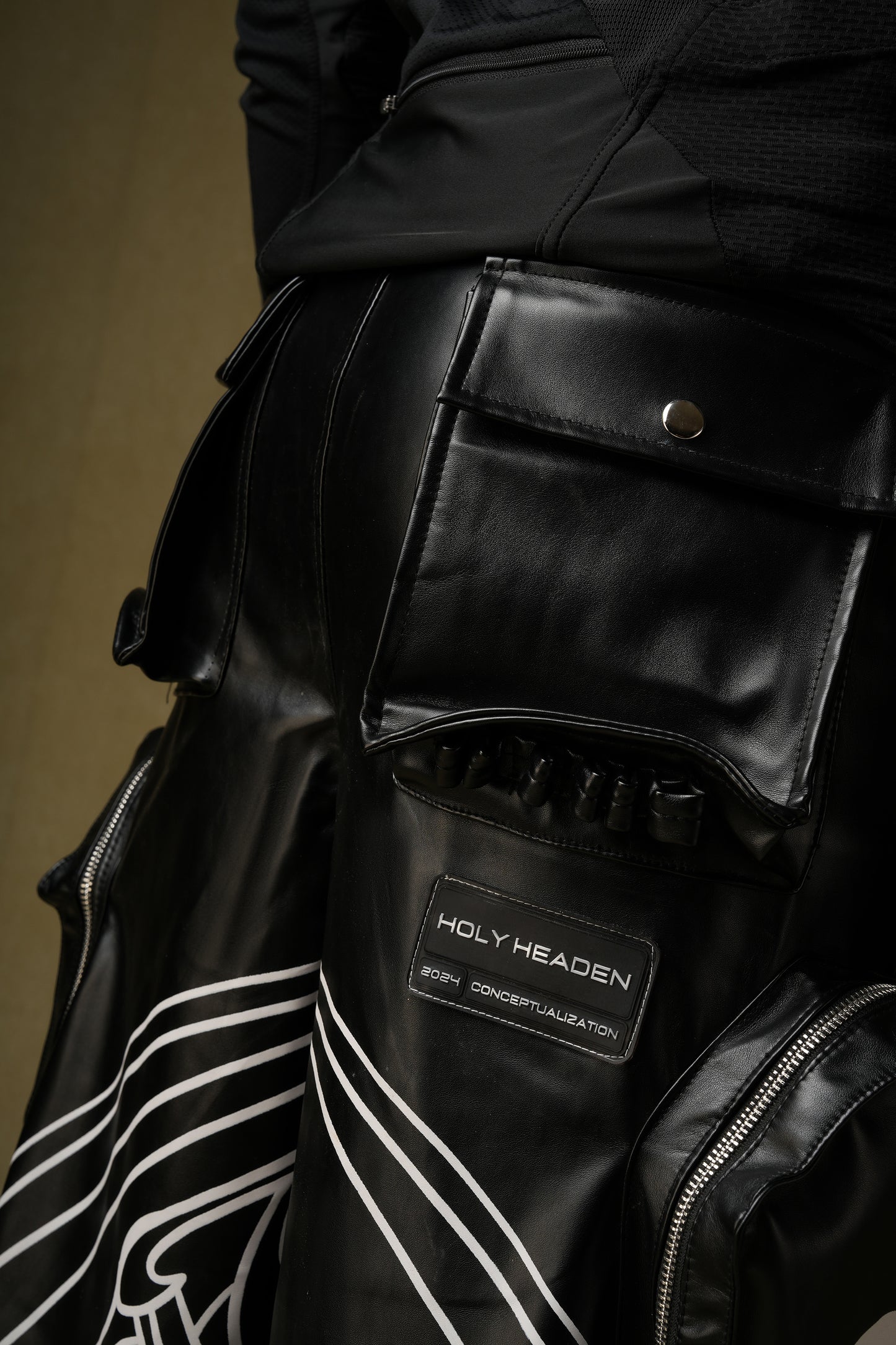 LEATHER CIVILISATION PANTS°