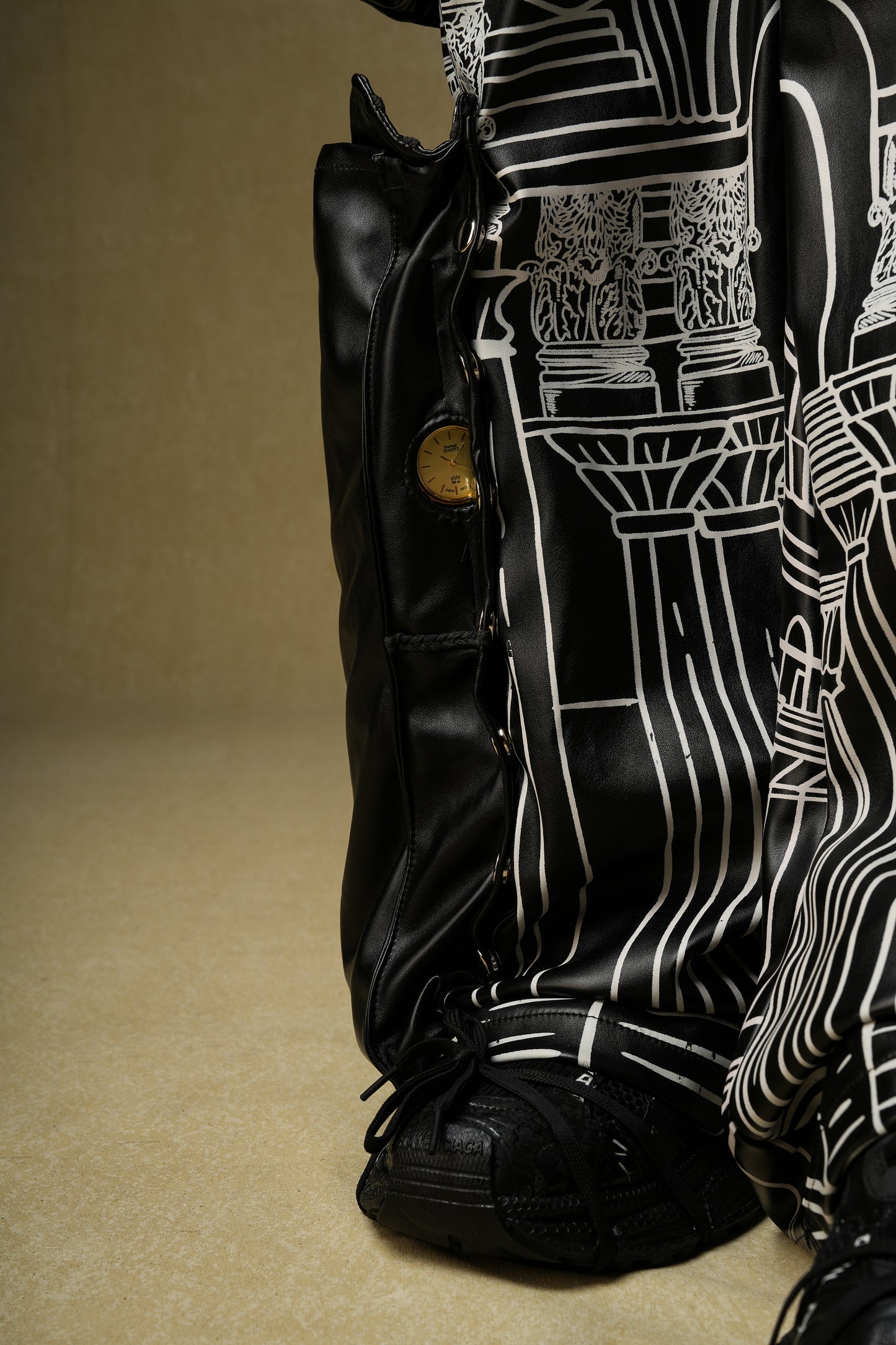 LEATHER CIVILISATION PANTS°