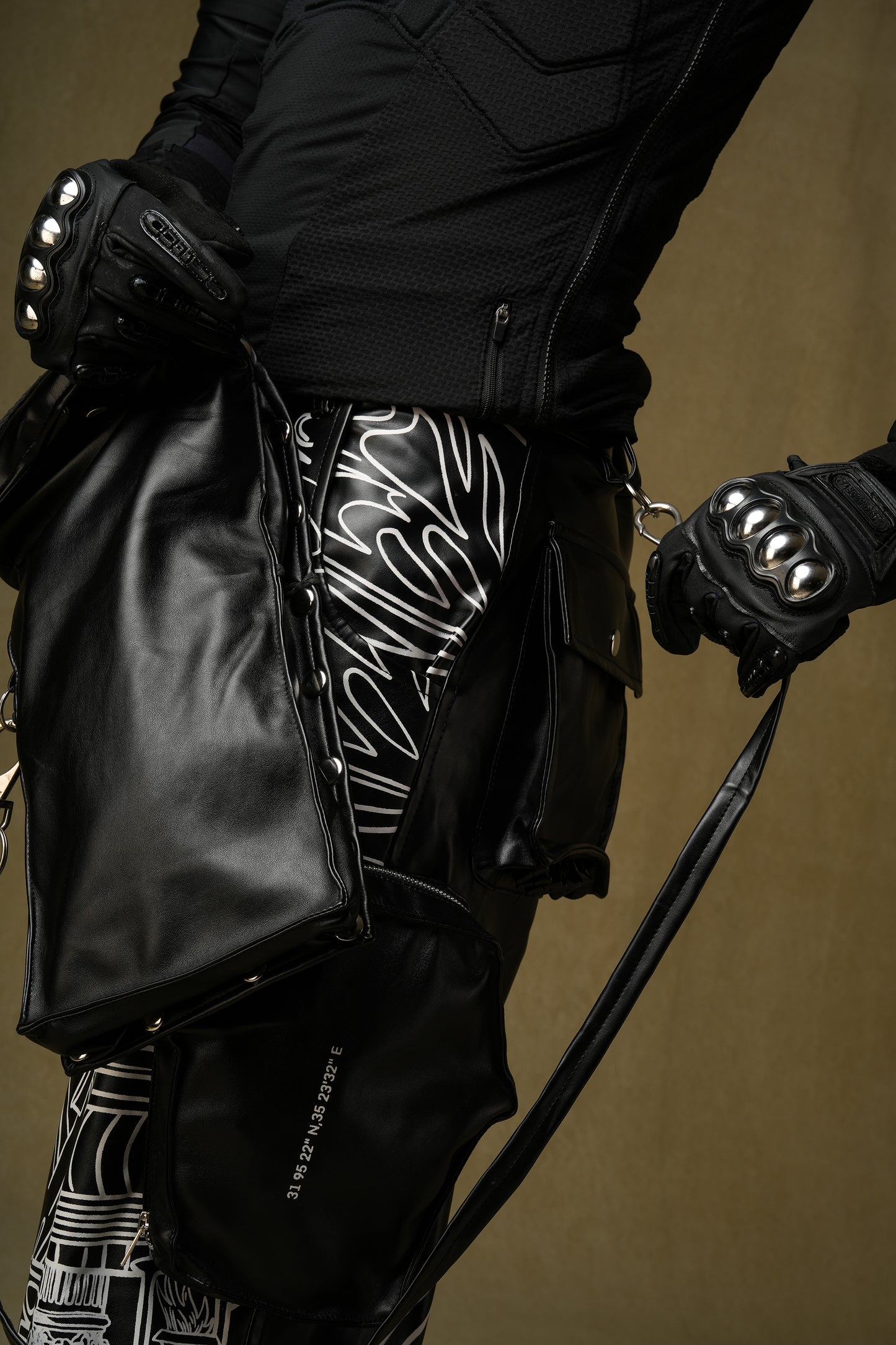 LEATHER CIVILISATION PANTS°