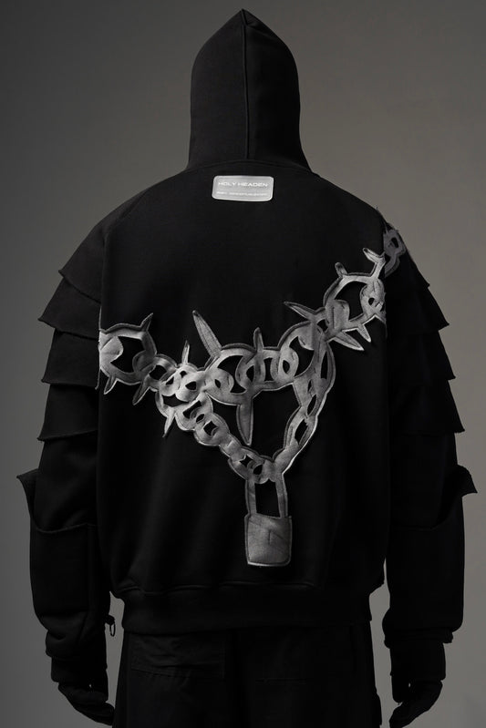 LATCHED TRIBAL HOODIE /30°