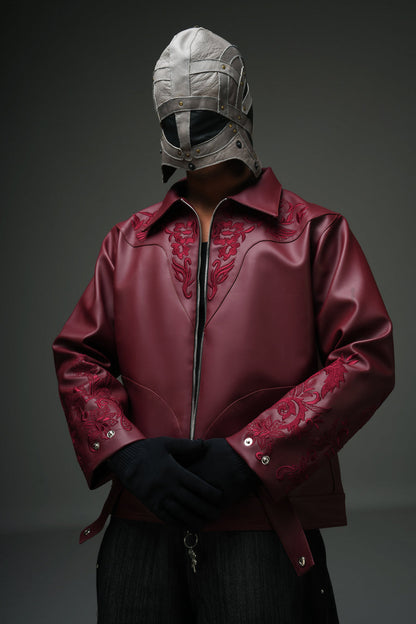 BELLA CHERRY RED JACKET