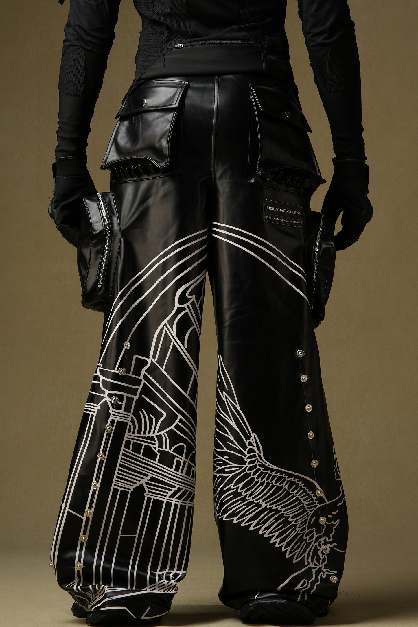 LEATHER CIVILISATION PANTS°