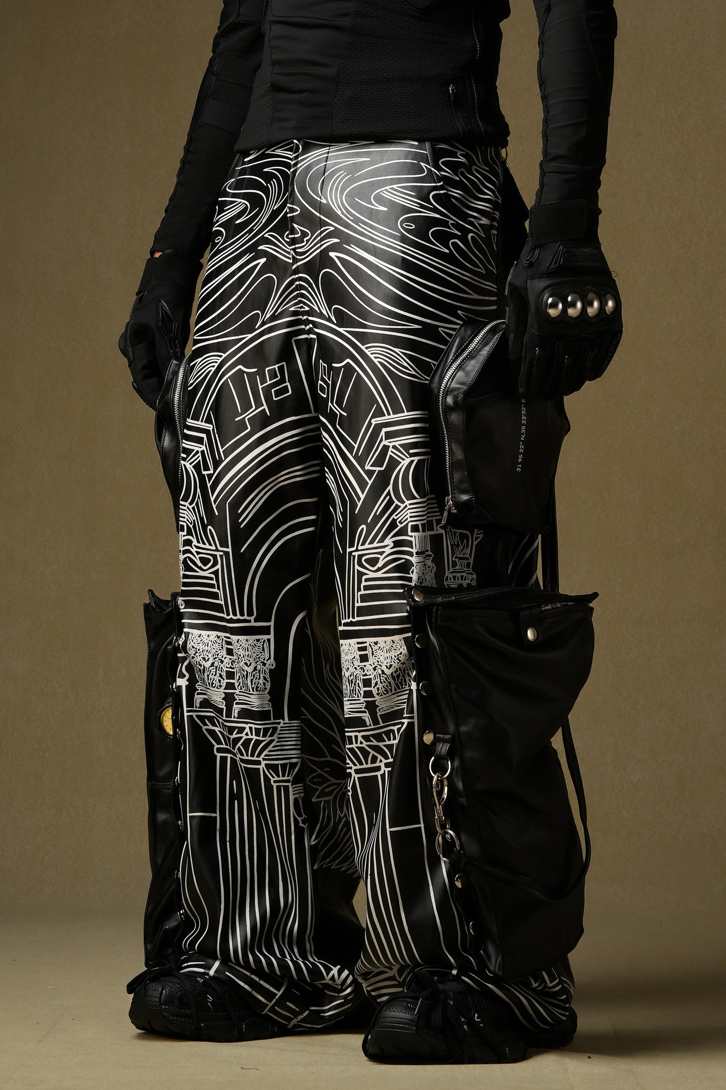 LEATHER CIVILISATION PANTS°