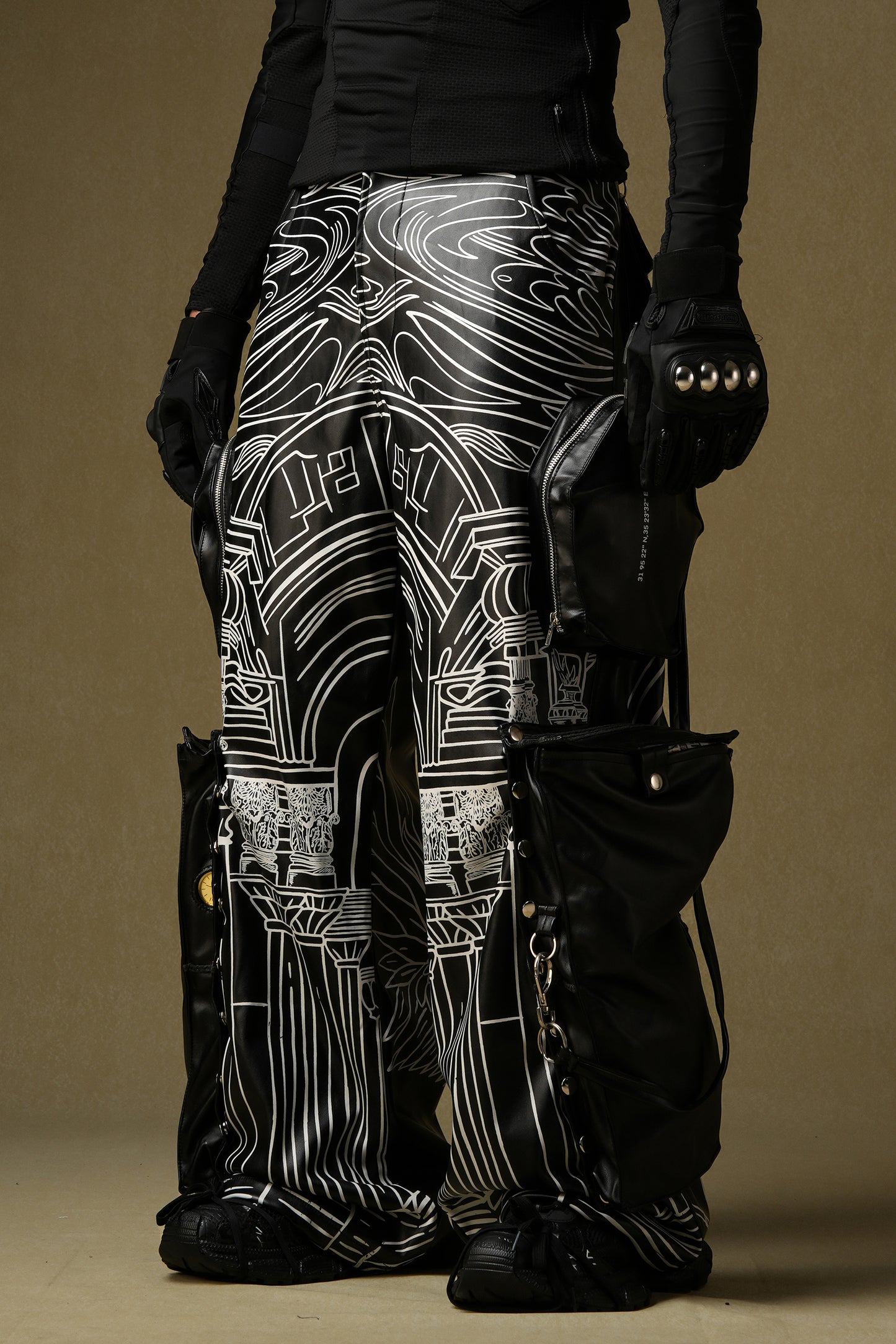 LEATHER CIVILISATION PANTS°