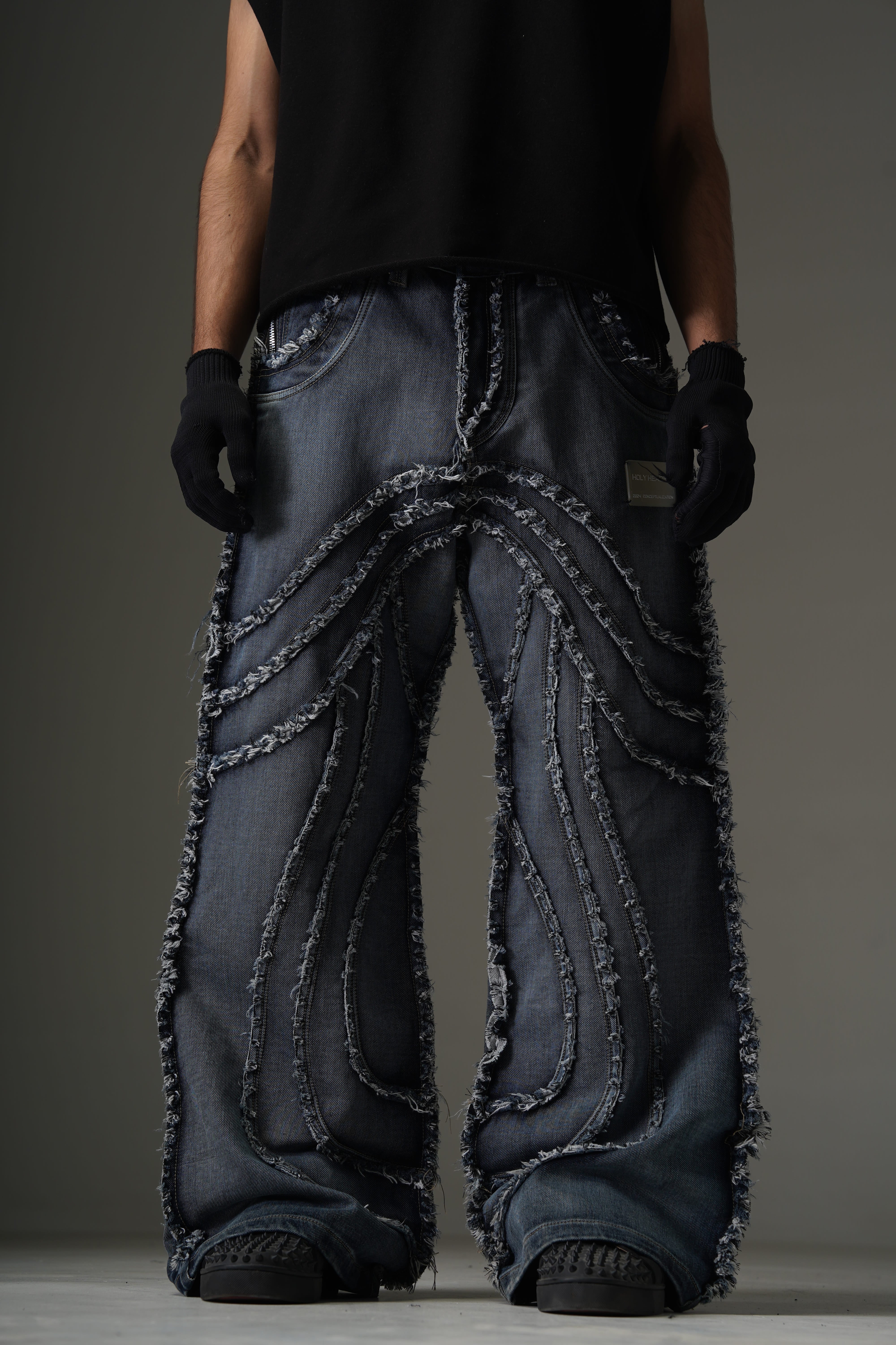 パンツ THEM STUDIO RAW DENIM JEANS SIZE 3 gallery