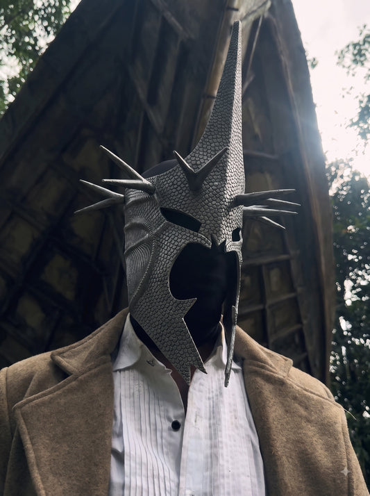WITCH KING HELMET: VIPER SILVER