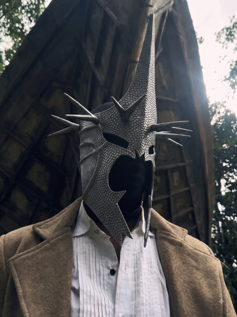 WITCH KING HELMET: VIPER SILVER