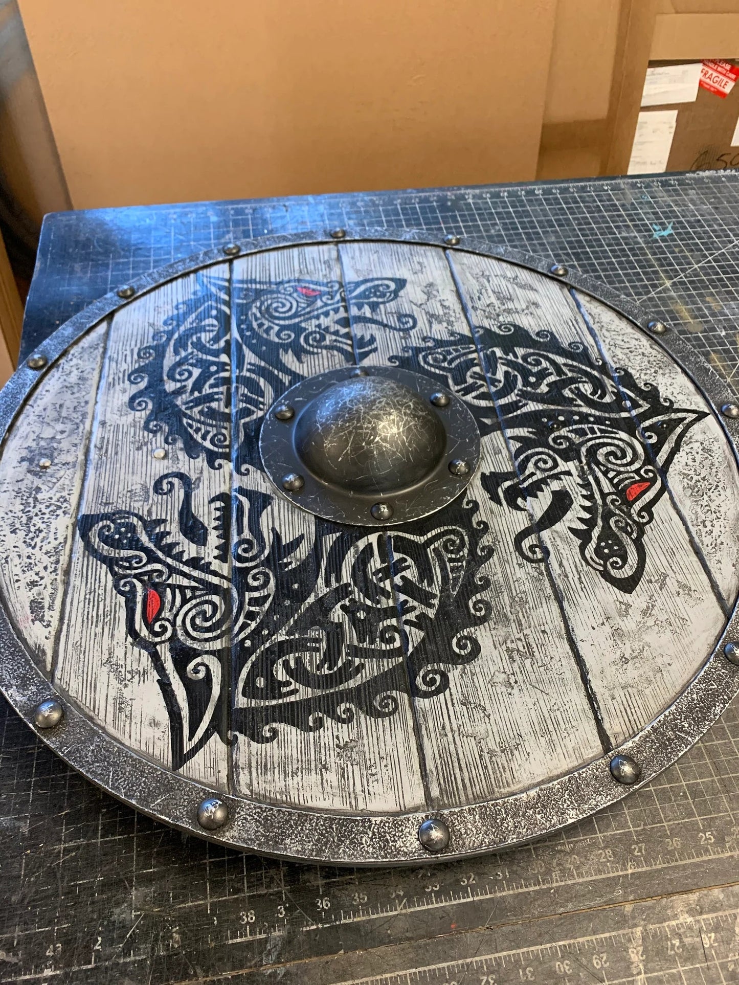 VIKING KNIGHT TEMPLAR SHEILD